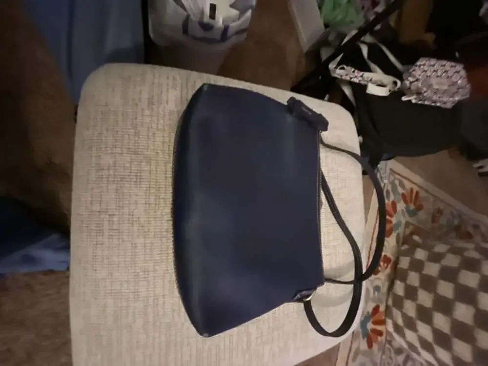 Dooney & Bourke Lexi Crossbody Bag Blue Saffiano Leather